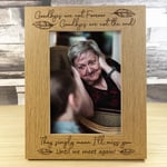 Until We Meet Again Wooden Photo Frame Mum Dad Nan Grandad Nanny Auntie Memorial