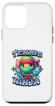 Coque pour iPhone 12 mini Squash mignon de jeu de court de tennis Ninja