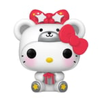 Figurine Funko Pop! Sanrio: Hello Kitty - Hello Kitty Polar Bear (Metallic) - Gris - Figurine de collection