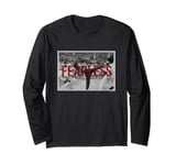 Bruce Lee Fearless Bruce VS Everyone Vintage Shot Long Sleeve T-Shirt