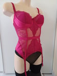 ROUGE GORGE GUEPIERE TAILLE 90D COULEUR ROSE REF 23457