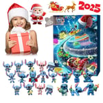 Advent Calendar Christmas Stitch Figure 24Days Countdown Kids Funny XMAS Gift^-^