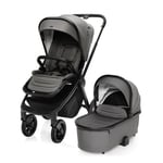 Zopa Barnevogn, Move Cross 3 Duovogn inkl Carrycot XL, Tornado Grey