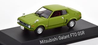 NOREV - Voiture sportive MITSUBISHI Galant FTO GSR de 1973 de couleur verte -...