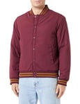 Bestseller A/S Jjwarrior College Bomber Jacket, Port Royale/Détails : avec des Conseils, M Homme