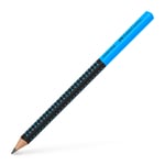 Faber-Castell Graphite Pencil, Jumbo Grip - Two Tone Black/Blue