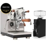 Profitec JUMP - Exclusive Line Inkl. Eureka Mignon Turbo Svart Espressokvarn