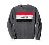 NATIONAL FLAG OF IRAQ BAGHDAD TAKBIR Sweatshirt