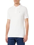 Tommy Jeans Homme Original Fine Pique Polo, Blanc (Classic White 100), M EU