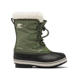 Sorel Yoot Pac Nylon Wp Unisex Kids Winter Boots, Hiker Green 2024, 1 UK