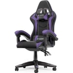 Fauteuil Gamer - Rattantree Chaise Gaming Ergonomique - Siège Gamer avec appui-tête et oreiller lombaires - Inclinable 90 °-155 °