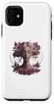 Coque pour iPhone 11 Sculpture Femme Femmes Autonomisation Fleurs