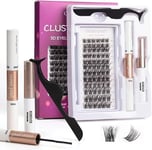 Lash Extension Kit 72 Cluster Individual Lashes Natural Lash Bond And Seal Supe