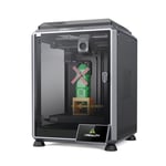 Creality K1C Imprimante 3D, Haute Vitesse 600mm/s, Nivellement Automatique avec Caméra AI, Prend en Charge Les Filaments en Fibre de Carbone, 220x220x250mm pour Débutants Famille École