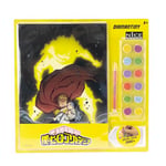 DIAMANTINY - My Hero Academy Glow - Kit crée la mosaïque, l'activité Crystal Art, Diamond Painting, 1 cadre A4, Mirio