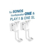 My Wall HS 17 AWL - 2 Support Mural pour Haut-Parleurs Sonos One Sl Jouer : 1