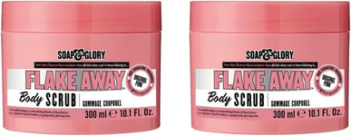 Soap And Glory Flake Away Body Scrub 300ml (Pack Qty 2)