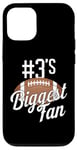 iPhone 14 Pro Number 3's Biggest Fan Football Mom Funny Woman Touchdown Case