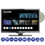 REF* Falcon 19″ WebOS Smart TV – HD, Integrated DVD Player, Bluetooth 5.0