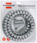 Brennenstuhl 1164360 Tuyau spirale 20 mm 2,5 m Blister de 1 pièce Gris