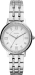 Fossil Gwen WoMens Silver Watch ES4880 Stainless Steel - One Size