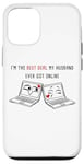 iPhone 12/12 Pro Laptops in Love: Online Couples Valentine Soulmates Women's Case