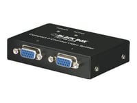 Black Box Compact Vga Video Splitter 2-port