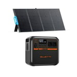 BLUETTI AC180P Générateur Électrique avec Panneau Solaire PV120, Modèle amélioré AC180, 1440Wh LiFePO4, 2 Sorites CA 1800W