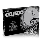 Winning Moves Nightmare Before Christmas Cluedo Board Game, Join Jack, Sally, Dr Finkelstein, Oogie Boogie to figure out who kidnapped Sandy Claws, gift for ages 8 plus