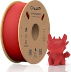 Creality Hyper PLA Filament 1.75 mm, Haute Vitesse PLA 30-600 mm/s Filament d'imprimante 3D, Précision Dimensionnelle +/-0.03 mm, pour la Plupart des Imprimantes 3D, Bobine de 1 KG (2.2 lbs) Rouge