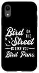 iPhone XR Watch Birds Like You Bird Puns Vintage Retro Bird Watcher Case