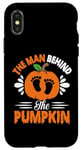 iPhone X/XS Dad Husband -The Man Behind The Pumpkin - Halloween Baby Case