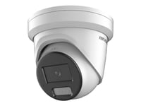 Hikvision Pro Series Ds-2Cd2327g2-Lu - Nätverksövervakningskamera - Torn - Dammtät/Vattentät - Färg (Dag&Natt) - 2 Mp - 1920 X 1080 - 720P, 1080P - M12-Montering - Fast Iris - Fast Lins - Ljud - Lan 10/100 - Mjpeg, H.264, H.265, H.265+, H.264+ - Lik