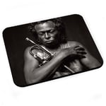 Tapis de Souris Miles Davis Jazz Trompette Artiste Jazzmen Tutu 80's