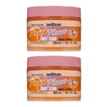 Soap and & Glory PEACH PLEASE Limited Edition Body Scrub 300ml -2 Pack