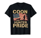 Coon Hunting Night – Patriotic Design for Coon Hunters T-Shirt