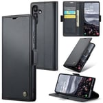 Samsung Galaxy S24 Fe      Pu Wallet Case    [Black]