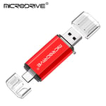 Type C USB Flash Drive OTG 2 in 1 Pen Drive 64GB 128GB Memory Stick USB Drive