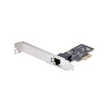 StarTech 1-Port 2.5G NBASE-T PCIe Network Card  Computer Network Interface Card  Intel I225-V  Single-Port Ethernet  Multi-Gigabit NIC