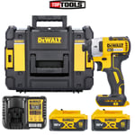 Dewalt DCF887 18V XR Impact Driver + 2 x 5ah Batteries, Charger & T-Stack Case