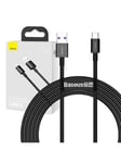 Baseus Superior Series Cable USB to USB-C 66W 2m (black)