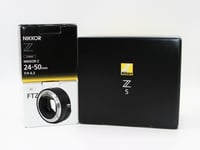 Nikon Z5 + Z 24-50 F4-6.3 + FTZ II Adapter-1 Year Warranty - Next Day Delivery