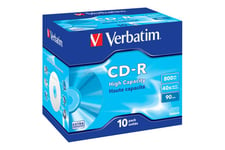 Verbatim DataLife - CD-R x 10 - 800 MB - lagringsmedier