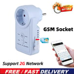 Smart GSM Power Outlet Plug Socket With Temperature Sensor SMS Control