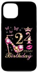 Coque pour iPhone 13 24 C'est mon anniversaire, 24 ans, c'est mon 24e anniversaire