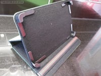 Green 4 Corner Grab Laptop Angle Case/Stand for Lenovo IdeaTab A1000 Tablet