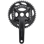 Shimano GRX RX600 Gravel Chainset - 2x11 Speed Black / 30/46 172.5mm 11