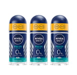 Nivea Men Fresh Ocean Deodorant Roll-On Aluminum Free Multi-Choice 50ml