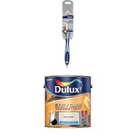 Dulux Perfect Edges 1 inch Triangle Brush with Easycare Washable and Tough Matt (Natural Hessian)