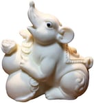 JYKFJ Blanc Ivoire écrou Feng Shui Statues du Zodiaque Chinois Accessoires de décoration pour la Maison et Le Bureau Figurine sculptée à la Main 1019 (Couleur: Rat)